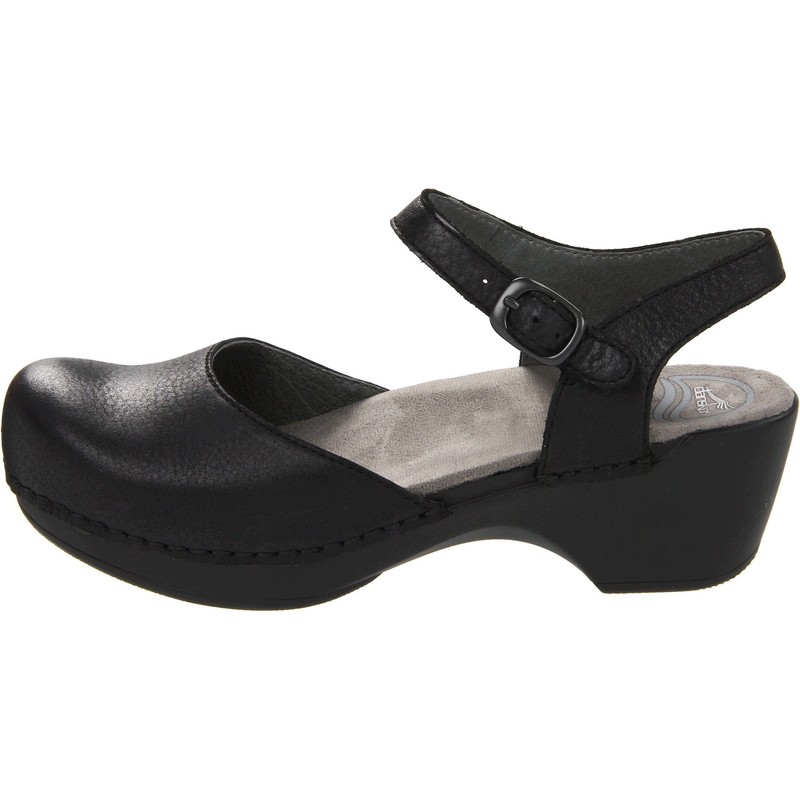 Dansko Women's Sam Sandal, 7.5-8 US, 38 EU, Black