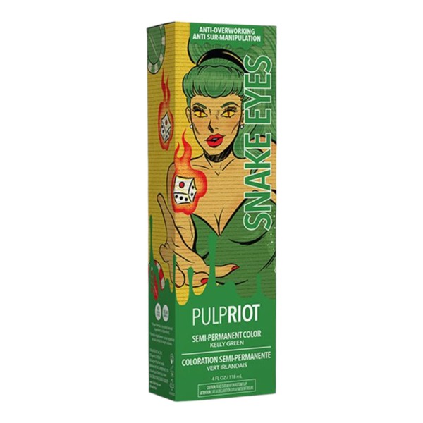 Pulp Riot - Snake Eyes - Kelly Green Semi-Permanent Color