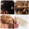 Mikinona 12pcs Women Side Hair Combs Hair Styling Combs Tiny