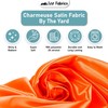 Ice Fabrics Stretch Charmeuse Satin Fabric by The Yard -