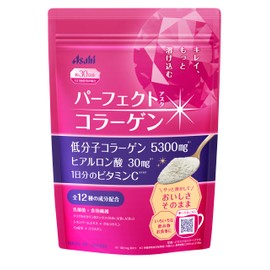 Perfect Asta Collagen Powder, 7.9 oz (225 g) (Approx. 30 Day Supply), Powder, Collagen, Hyaluronic Acid, Vitamin C, Asahi Group Foods