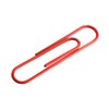 JAM PAPER Colorful Jumbo Paper Clips - Large 2 Inch