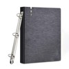 8 Pack Letter Size Ring Binder Mechanism, Metal 3 Ring