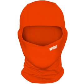 Nxtrnd Football Ski Mask, Shiesty Mask, Cooling Sports Balaclava Orange