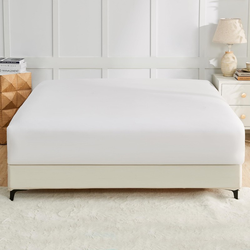 LINENOVA King Fitted Sheet – Ultra Soft 1800TC Double Brushed