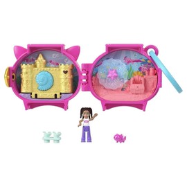 Polly Pocket Cuddly Toys Compact Play Set GYV99 Axolotl Hxx22