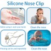 Silicone Nose Plugs for Swimming Anti-Slip Nose Clips aterproof Diving