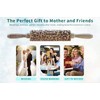 OLETNY Embossed Rolling Pins, 3D Rolling Pin Pattern with Design