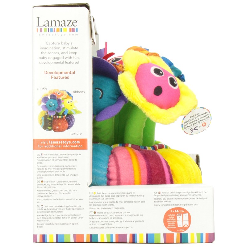 Lamaze LC27131 Flores Musicales con Luces, 6-24 meses