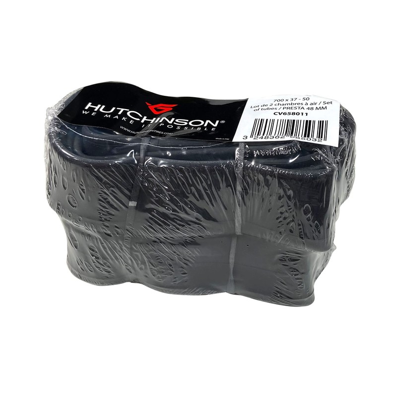 Hutchinson Inner Tube Black 700X37 à 50