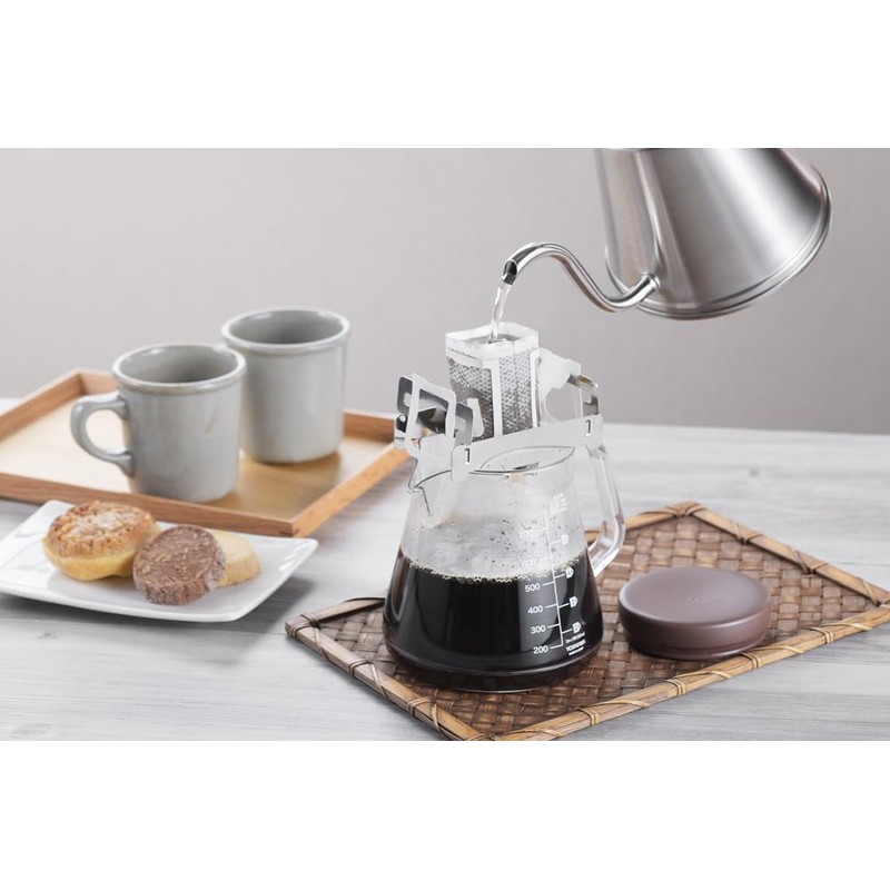 Yoshikawa 1106225 Coffee Server, 25.5 fl oz (750 ml), Brown