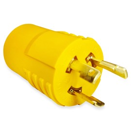 NEMA L5-30P to 5-15R/5-20R RV Generator Adapter, 30A 3-Prong Locking Plug, Shore Power Adapter for RV, Marine, Household, 30 Amp to 110V/120V 15A/20A Connector, ETL Certified, Durable Use