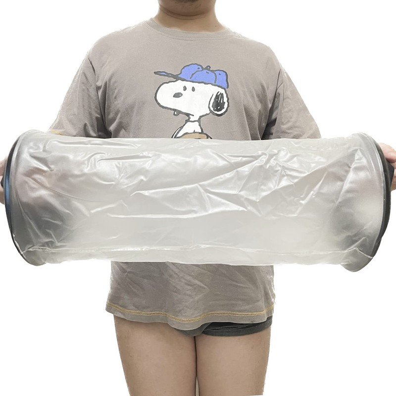 Meydoja Knee Cast Shower Cover Large Size, Waterproof Knee Shower