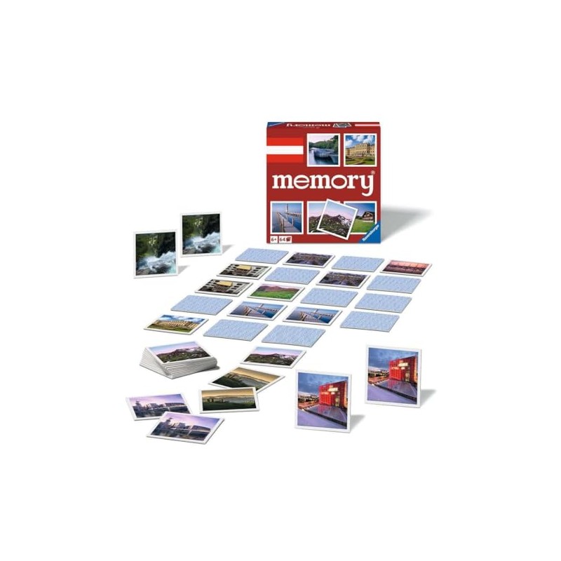 Ravensburger memory Austria - 20884 - The Classic Game with