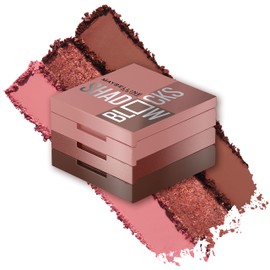 Maybelline New York Shadow Blocks Shadow Blocks Eyeshadow Palette, Stacked Eye Shadow Trio, West 4th & Perry St, 0.08 oz
