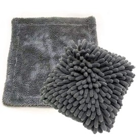 "The Wheel Pack" Chenille Wheel Wash Pad & Drying Towel – Ultra-Soft, Highly Absorbent, Scratch-Free Microfiber Cleaning & Drying Set for Wheels, Rims & Tires – Perfect for Car& Motorcycle