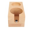 Wooden Coffee Tamper Station Stable Prevent Slip Coffee Tamper Holder