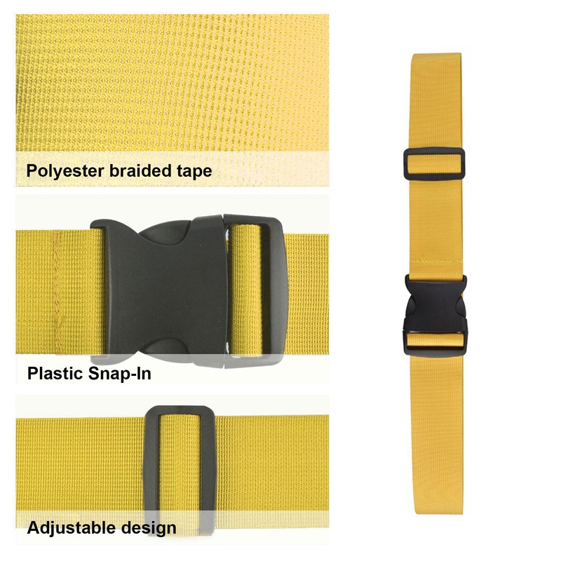 4Pcs Luggage Straps for Suitcase Travel Accessories Luggage Belt with