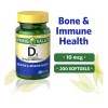Spring Valley Vitamina D3 (10mcg 400iu) 200 Softgels Sin Sabor