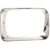 OE Replacement New LH Driver Side Chrome Headlight Bezel Trim
