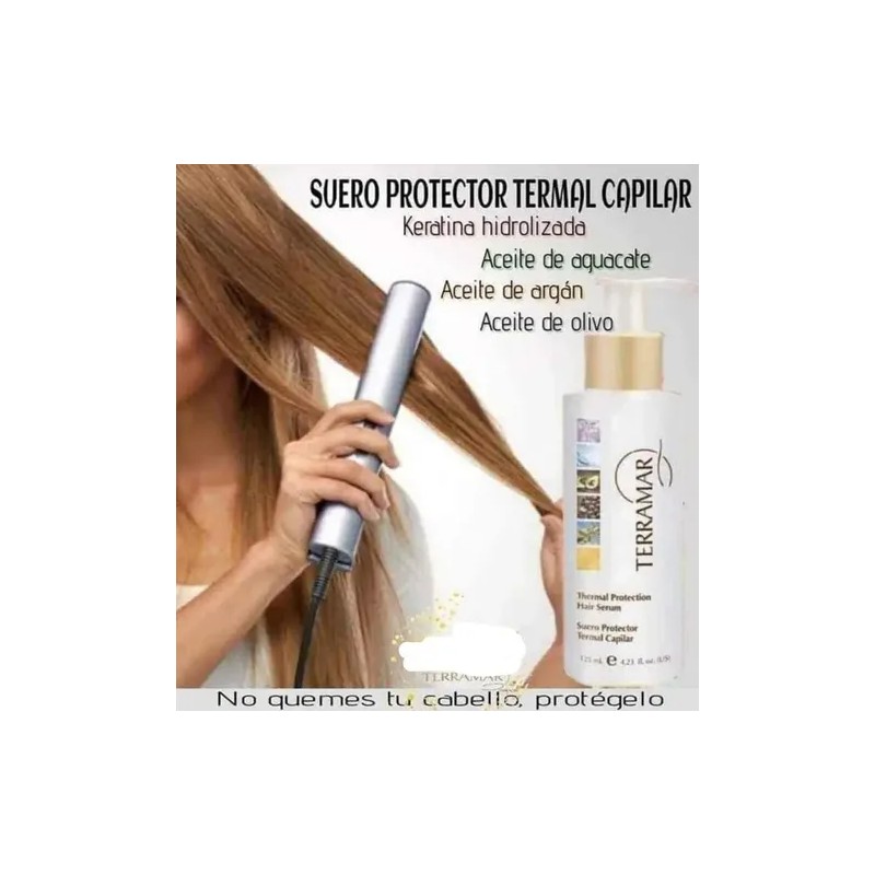 Suero Protector Termal Capilar Terramar Cabello 125ml