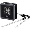 Rosenstein & Söhne Oven Thermometer: Smart Grill & Roasting Thermometer,