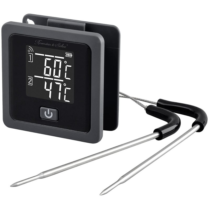 Rosenstein & Söhne Oven Thermometer: Smart Grill & Roasting Thermometer,
