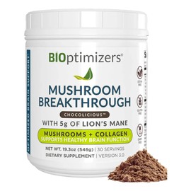 Bioptimizers Café Alternativo Con Hongos Y Colágeno 30 Srv