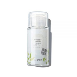 The Saem Lip & Eye Remover Healing Tea Garden White Tea Moist Daily 150ml 1 piece MNS / 더샘 립 앤 아이 리무버 힐링 티 가든 화이트티 촉촉 데일리 150ml 1개 MNS