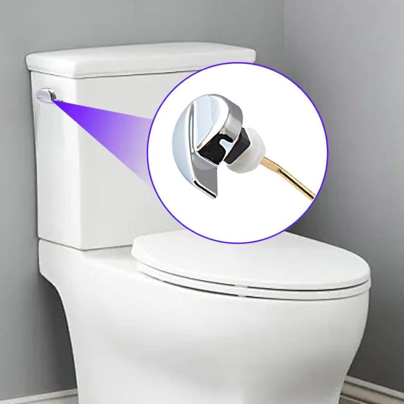 Toilet Tank Lever, Replacement Water Tank Flush Handle with Straight