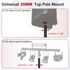 NiuNyuNeu Set of 2 Speaker Poles for Subwoofer 30"-48" Height