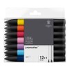 Bundle Buy - Letraset Promarker 12 Pen Set One &