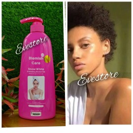 Blemish Care Snow White Exfoliating Shower Gel. ORGANIC FORMULAR 1000ml X 1