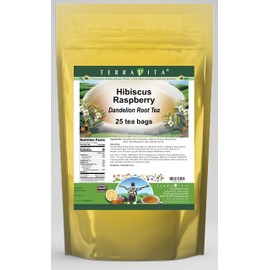 Hibiscus Raspberry Dandelion Root Tea (25 tea bags, ZIN: 568114)
