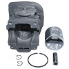 For Husqvarna 47mm Cylinder Piston Carb Kit For Husqvarna 460,