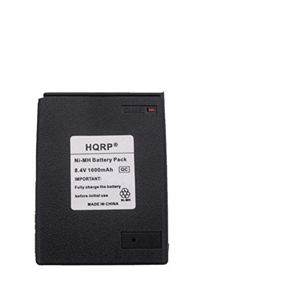 HQRP 1600mAh Ni-MH Battery Works with Realistic Radio Shack HTX-202 / HTX-404 Two Way Radio Replacement