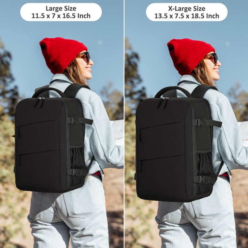 Tenot Travel Carry on Backpack, Laptop Backpack Flight Approved Personal