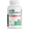 Bronson Iron Bisglycinate 25 mg Gentle on The Stomach, Supports