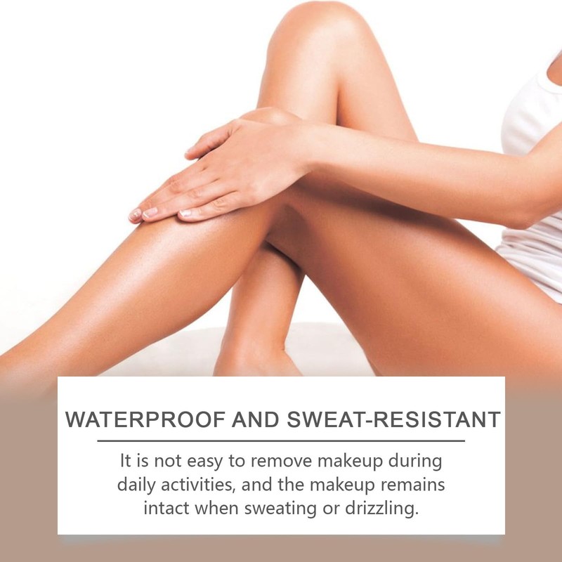 Leg Makeup Waterproof No Transfer,Leg Makeup to Cover Veins,Body Coverage