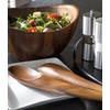 nambe Gourmet Harmony 3 Piece Wooden Salad Bowl Set |