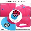 Syhood 30 Pcs Snapback Hats for Men Flat Bill Caps