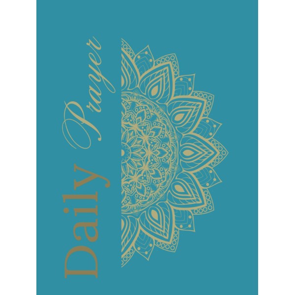 Daily Prayer Journal with Scriptures (Teal Cover)