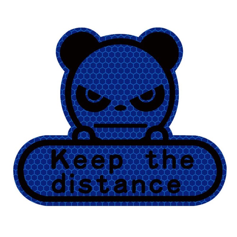 biinfu Reflective Diamond Stickers Keep Distance Reflective Stickers Tape Conspicuity