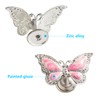 Butterfly Cupboard Knobs,6 pcs Hand-Painted Butterfly Cabinet Knobs Drawer Pull