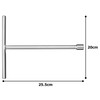 TONE T-Type Wrench TW-12 Double Side Width 0.5 inches (12
