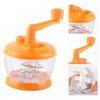 Manual Vegetable Grinder Stainless Steel Food Grade Compact Portable for