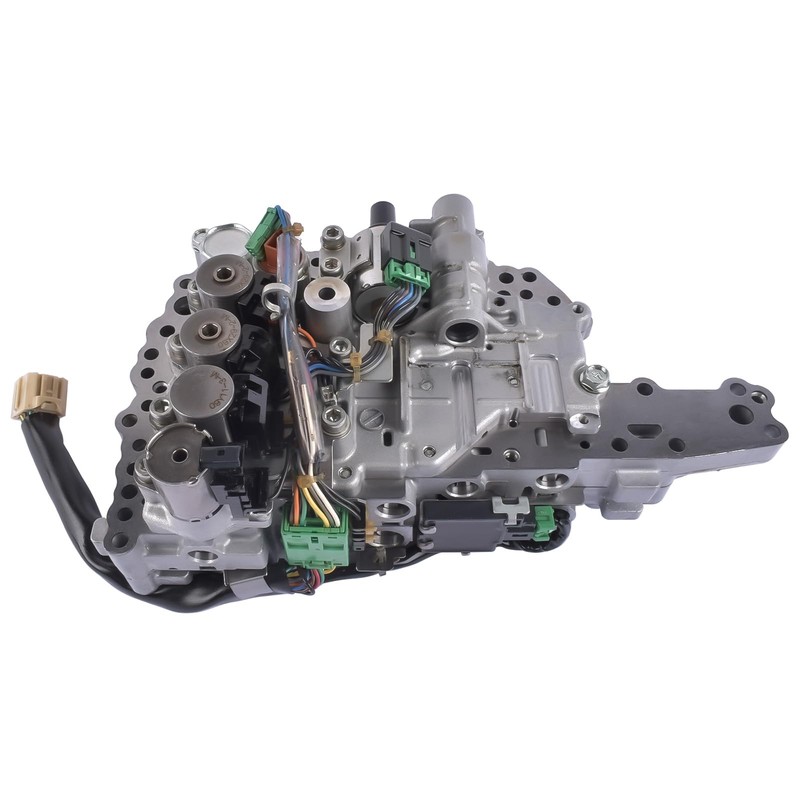 TEKKOAUTO Transmission Valve Body with Stepper Motor Replacement for Nissan