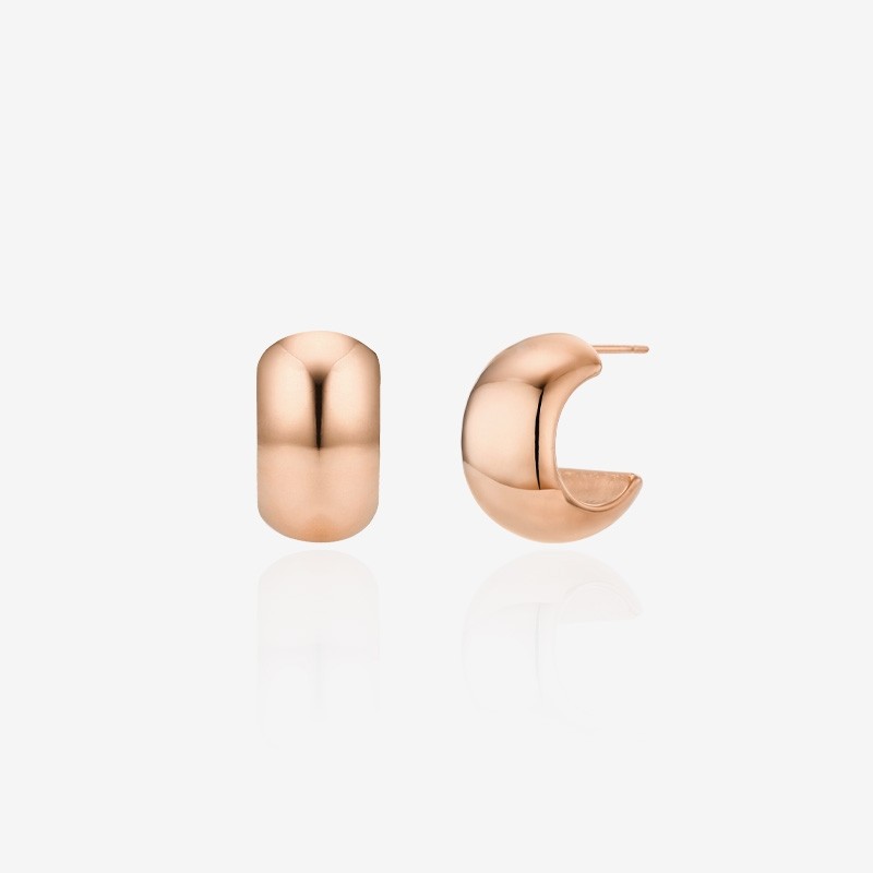 Gold & Deer 14K Goldfield Classic Bold Half Ring (Pair)