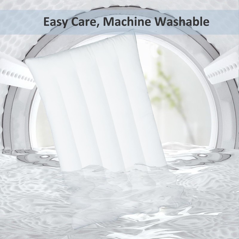 SWTMERRY Flat Pillows 2 Pack for Sleeping,Ultra Thin Bed Pillows