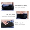 Zcbzbn Multifunktionale Taille Pack, Atmungsaktiv Unsichtbar Gestrickt Taille Pack, Laufen